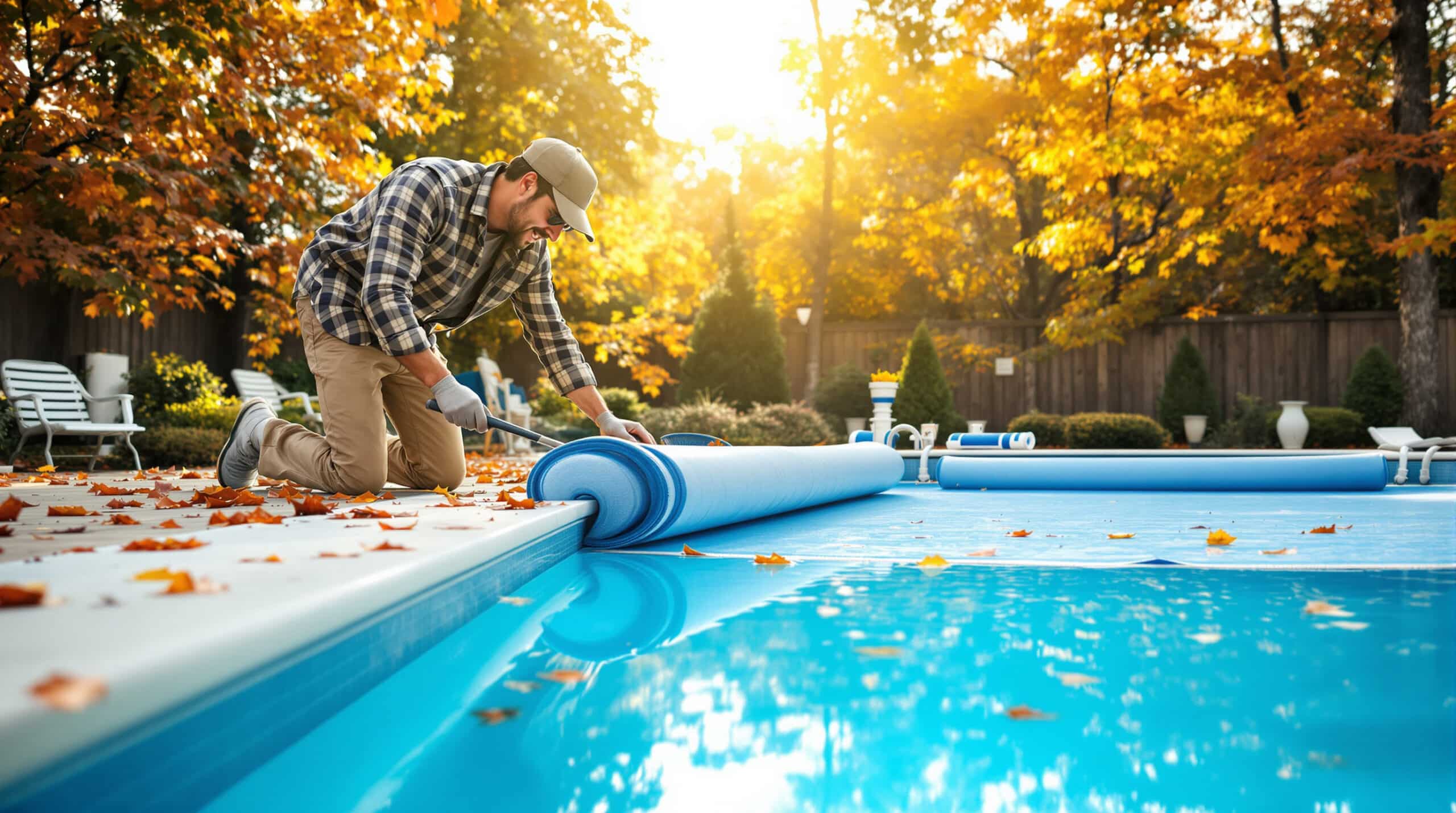 découvrez 4 astuces essentielles pour préparer votre piscine à l'hiver et la protéger efficacement durant la saison froide.