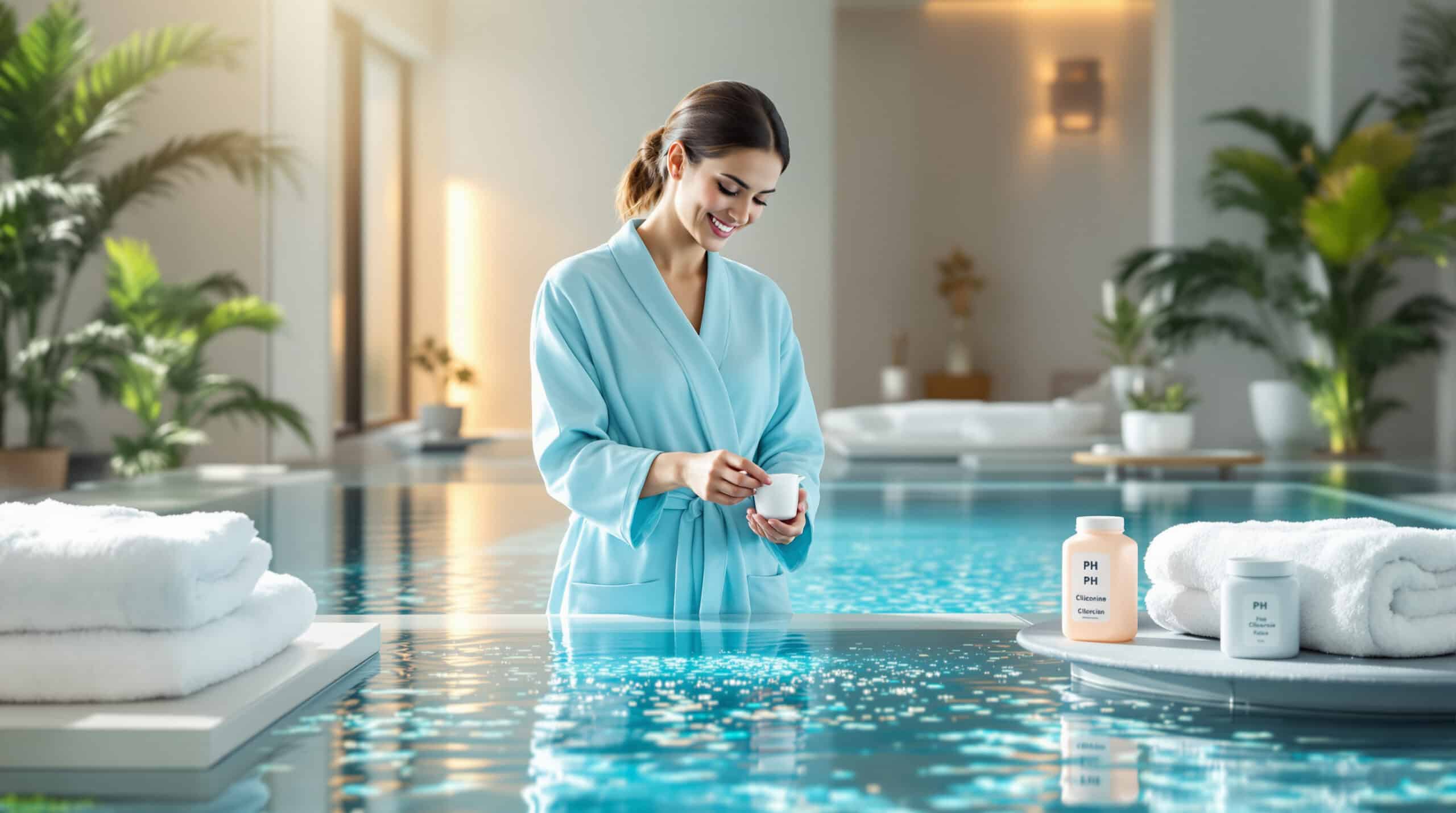 découvrez comment utiliser le chlore efficacement pour traiter et entretenir votre spa, assurer une eau propre et saine, et profiter pleinement de votre moment de détente.