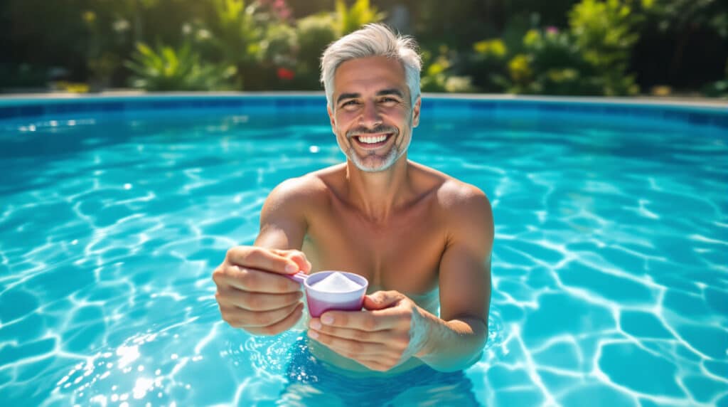 découvrez le dosage idéal de bicarbonate de soude pour maintenir une eau de piscine propre et équilibrée, et profitez d'une baignade saine et agréable.