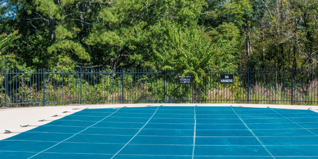 Bâche de sécurité piscine