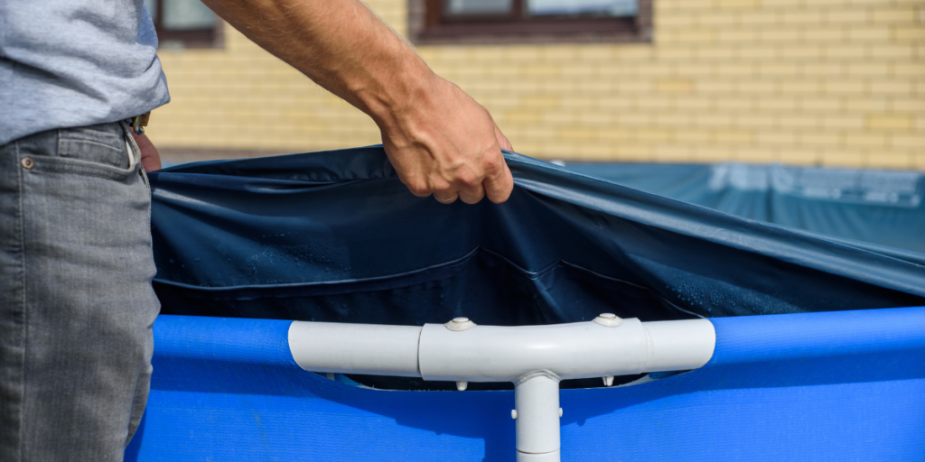 Bâche d'hivernage pour piscine hors-sol