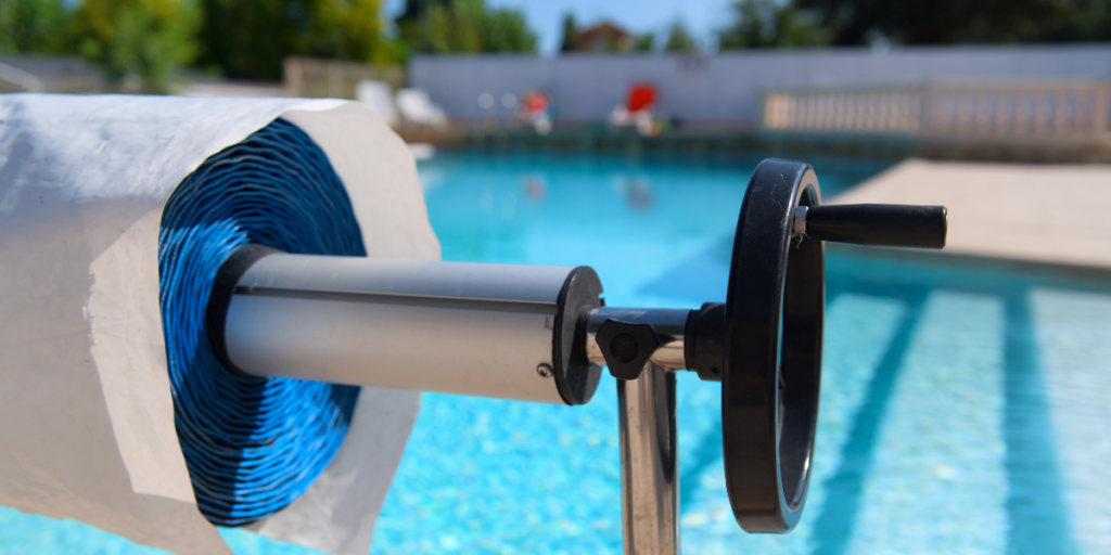 Enrouleur de bâche pour piscine hors-sol