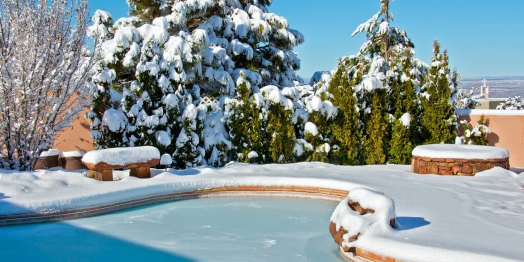 piscine hiver