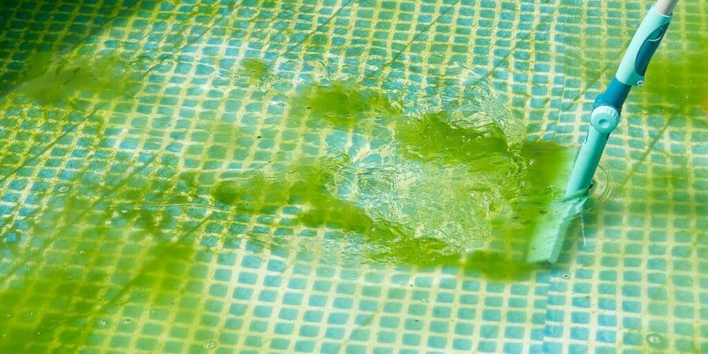 nettoyer une piscine vide sale