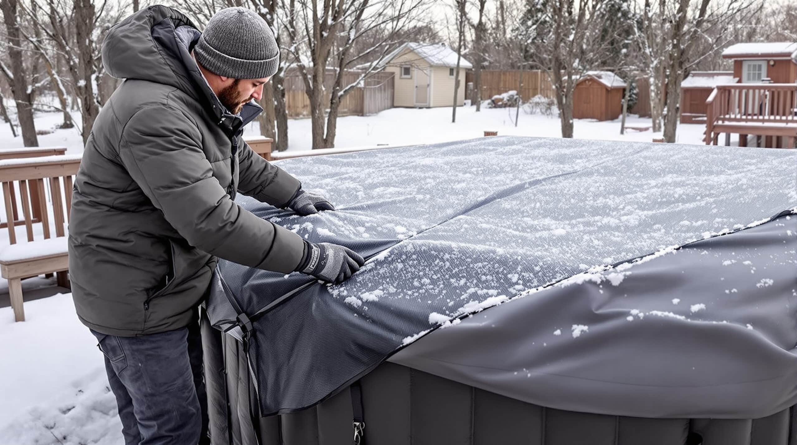 découvrez nos conseils pratiques pour protéger efficacement votre spa gonflable des intempéries hivernales et prolonger sa durée de vie.