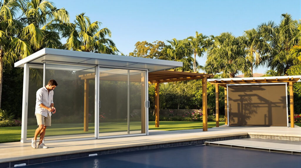 découvrez notre guide complet pour choisir l'abri idéal pour votre piscine, avec des conseils pratiques pour allier sécurité, confort et esthétique toute l'année.